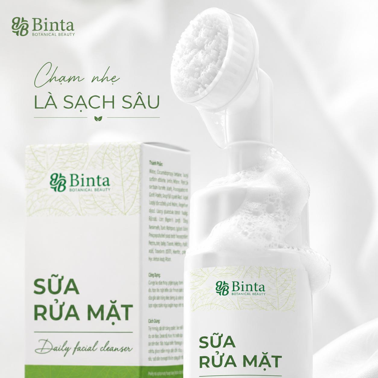 Sữa rửa mặt Binta - Ảnh 7