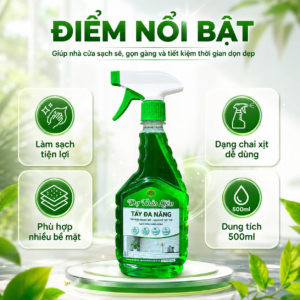 Tẩy Đa Năng Dạ Thảo Liên – Giải pháp làm sạch nhiều bề mặt trong gia đình